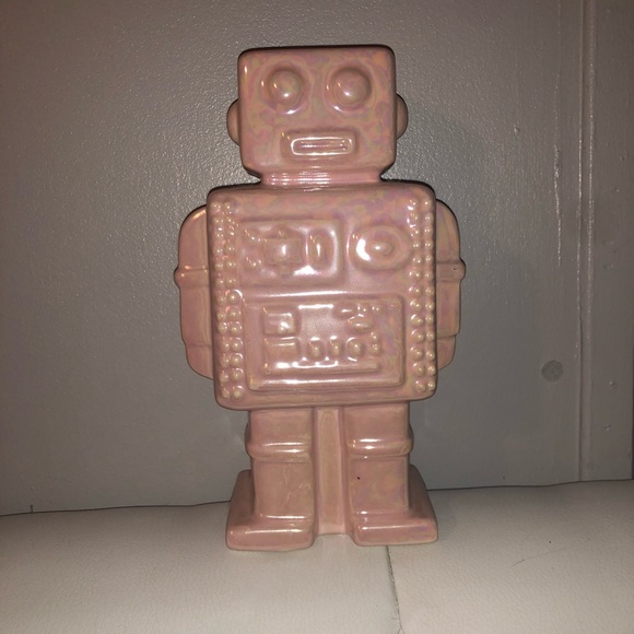 Pink Marble robot decor - Picture 2 of 3
